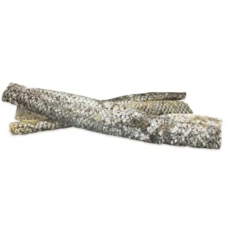 Peaux de saumon séchées pour chiens 20-30cm