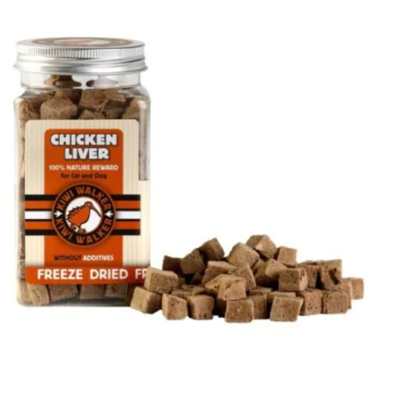 Foies de poulet 100% lyophilisés (chiens et chats)