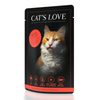Pâtée CAT'S LOVE Adulte -  6 saveurs au choix - 85g