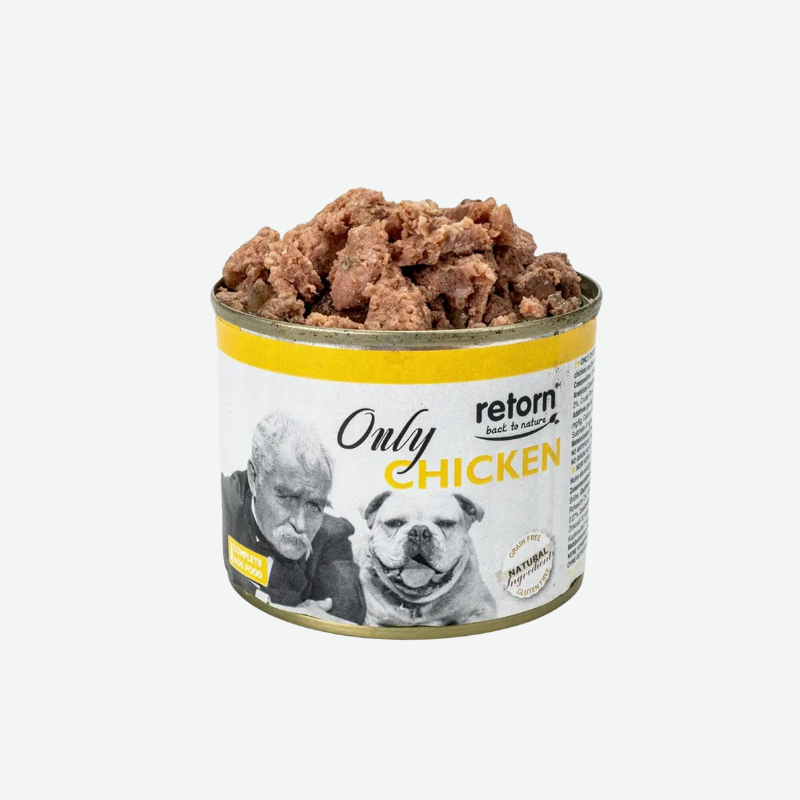 Pâtée seulement au poulet pour chien - facilement digestible par Retorn