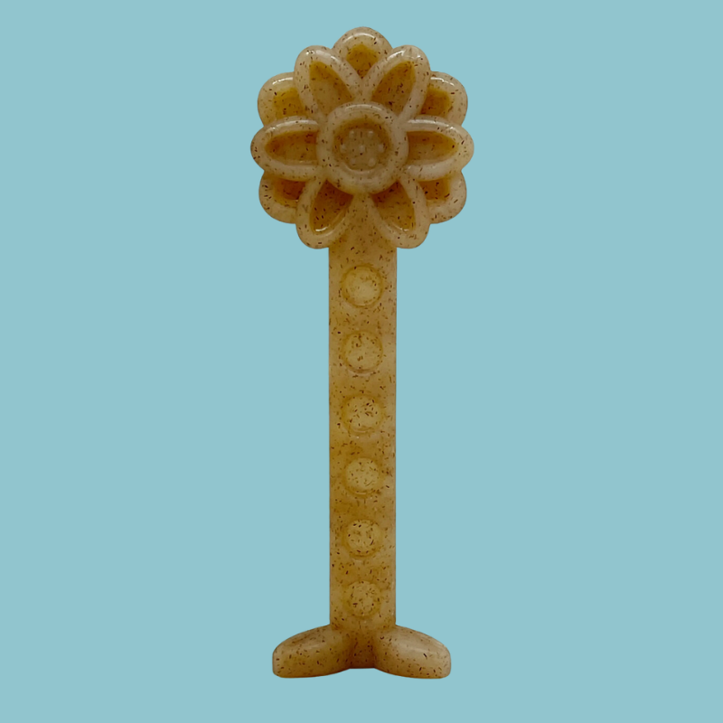 Jouet de mastication pour chien (moyen mâchouilleur) Flower Tower