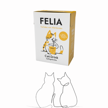 100% Bouillon de boeuf ou poulet pour chat  - 200 ml