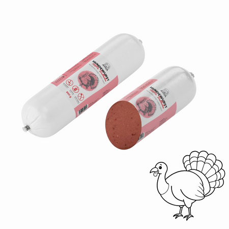 Friandises Saucisses pour chiens Ayka – Monoprotéine & Naturelles - 3 saveurs proposées