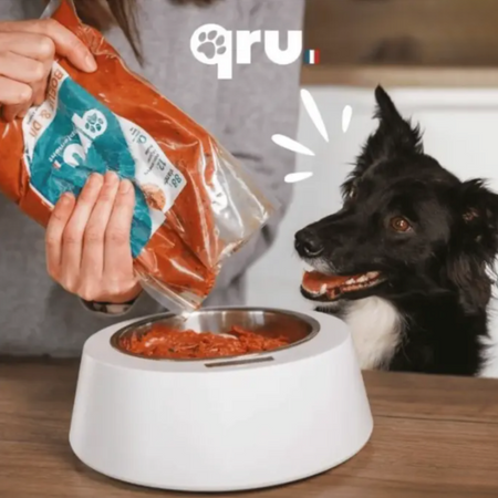 ❄️ Repas complet - Rations ménagères BARF - Marque Qru (uniquement en boutique)