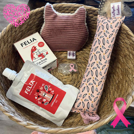 🎀 Box Octobre Rose – Spéciale Chats 🐱 - Montant reversé