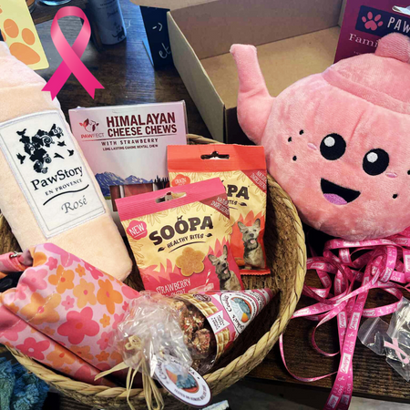 🎀 Box Octobre Rose – Le coffret solidaire pour chiens - Montant reversé