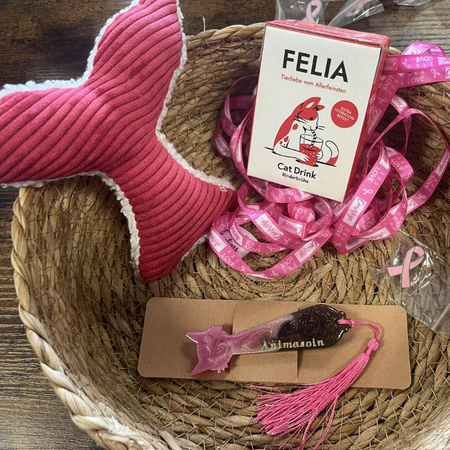 🎀 Box Octobre Rose – Spéciale Chats 🐱 - Montant reversé