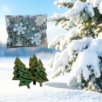 🎄 Friandises de Noël Bio – Sapins Menthe & Spiruline - Haute Savoie