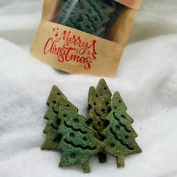 🎄 Friandises de Noël Bio – Sapins Menthe & Spiruline - Haute Savoie