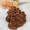 Friandises de Noël Bio – Bonhomme de neige Miel & Caroube - Haute Savoie