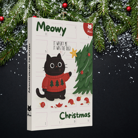 😻 Calendrier de l’Avent pour Chat – It wasn't me.. it was the Dog !