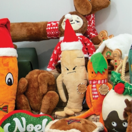 Peluche de Noël - La Mandragore Grognon de 60 cm