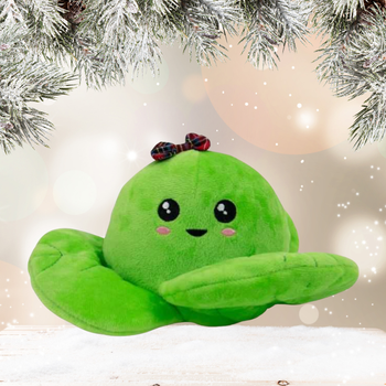 🥦 Chouquette la P’tite Chou – Jouet en peluche crissante et sonore (35 cm)
