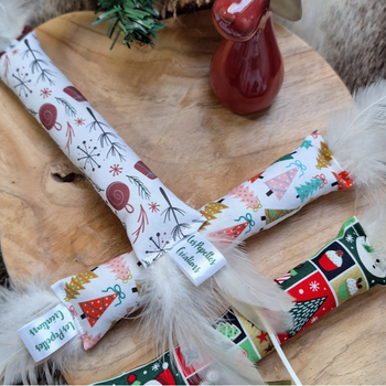🎄 KICK’O PLUMES – Le Cadeau de Noël Artisanal qui rend les Chats fous de joie !