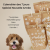 🎁 Calendrier des 7 Jours – Spécial Nouvelle Année pour Chien