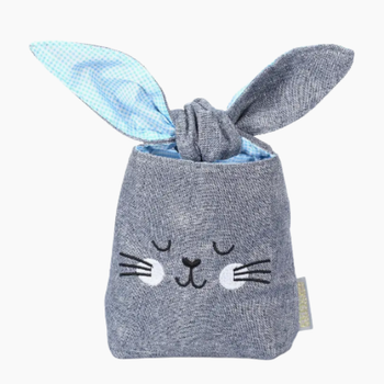 Panier de Pâques lapin – sac en tissu avec oreilles 🐰