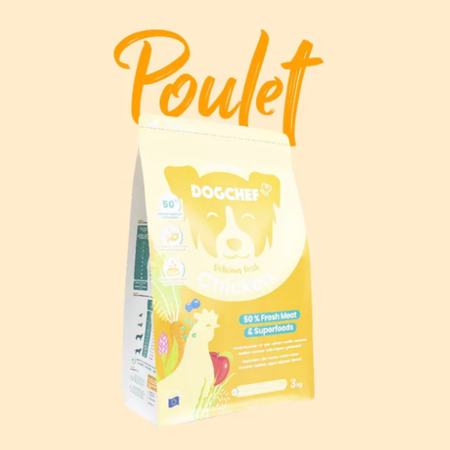 Croquettes Dog Chef au poulet pour chien