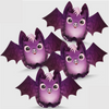 Peluche pour chat avec cataire et vigne argentée – Chauve-souris 🦇