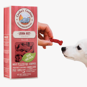 Friandises végétariennes Lisboa Beet- Betterave & Quinoa - Cooka Cookies