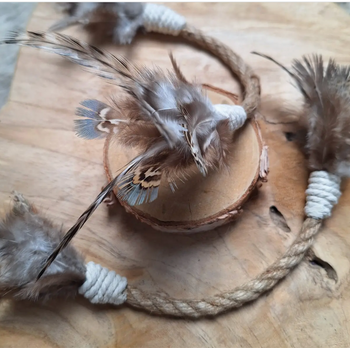🐍 Le Serpent des Plumes – Jouet Naturel Fait Main en Normandie