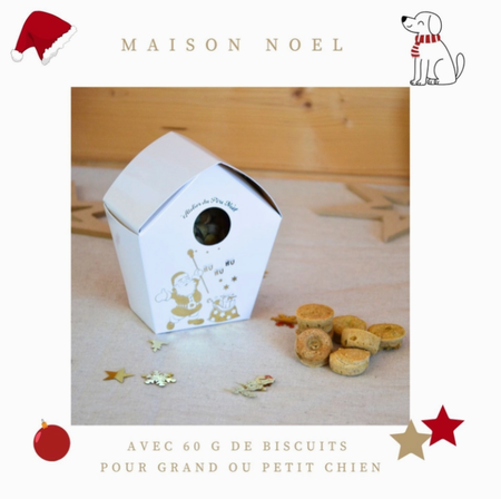 🎁 Atelier du Père Noël – Coffret gourmand pour chien