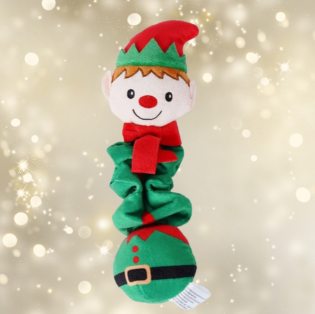 🎅 Les Compagnons de Noël – Jouet en peluche qui couine