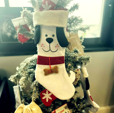 Chaussettes XXL de Noël à remplir de cadeaux