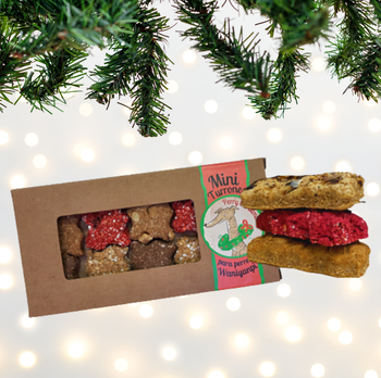 Assortiment de nougats de Noël pour chiens – Fabrication artisanale (Espagne)