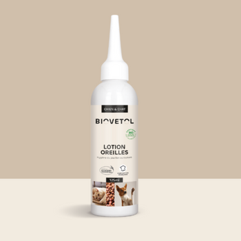 Lotion des oreilles pour chiens – Biovetol