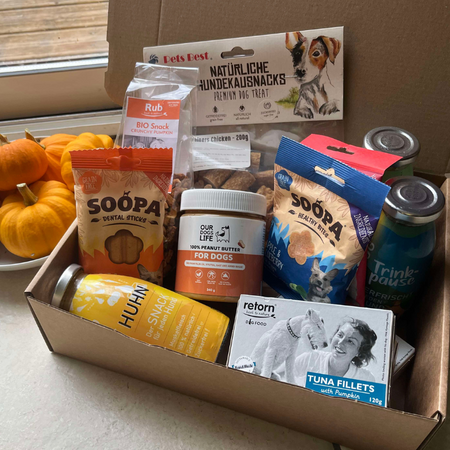 Box Courge en Fête ! Maxi Gourmandise pour tous les chiens