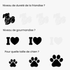 Panses d'agneau séchées pour chiens sensibles