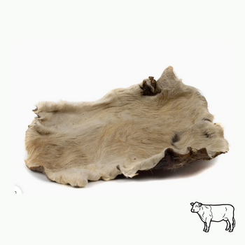🟠 Plaques de peaux de bœuf naturelles pour chiens