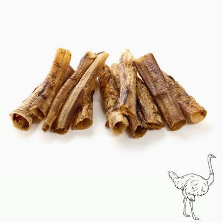 Trachées d'autruche -  très digeste - moyenne mastication