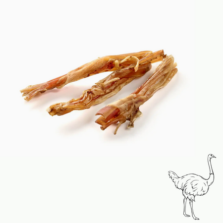Tendons d'autruche – courte taille - mastication longue