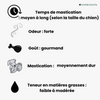 Oreilles de boeufs séchées AVEC fourrure