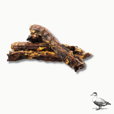 Cous de canard séchés (chiens de taille moyenne)