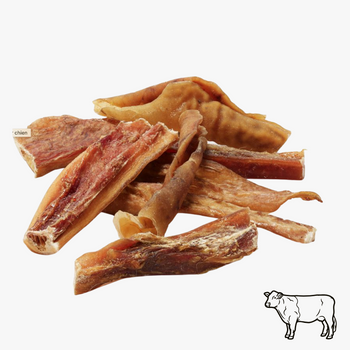 Peaux de boeuf cuites au four et séchées - 30 CM