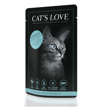 Pâtée CAT'S LOVE Adulte -  6 saveurs au choix - 85g