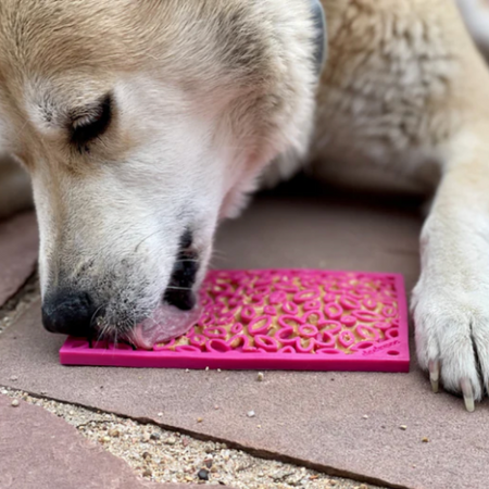 Tapis de léchage Fleurs niveau difficile - 2 tailles 🌷