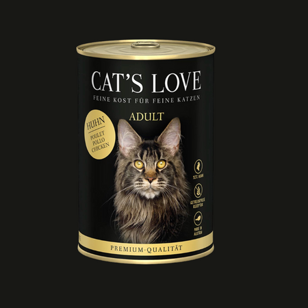 Pâtée 400 gr Cat’s Love Adult - 2 saveurs au choix