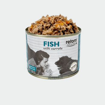 Pâtée au poisson et carottes par Retorn