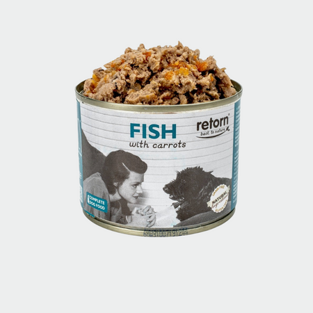 Pâtée au poisson et carottes par Retorn