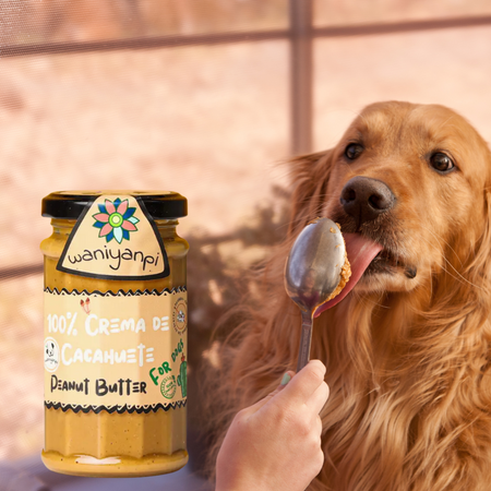 Beurre de cacahuète gourmand pour chiens - 225ml