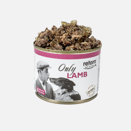 Pâtée seulement à l'agneau pour chien - facilement digestible par Retorn