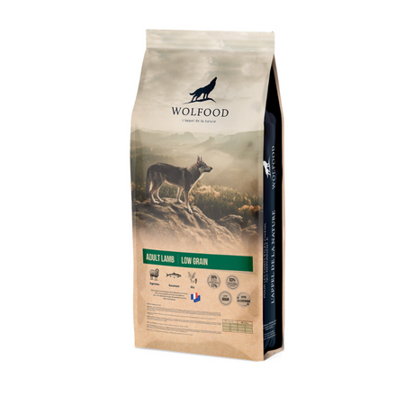 Wolfood ADULT LAMB – Agneau & riz pour chiens adultes sensibles