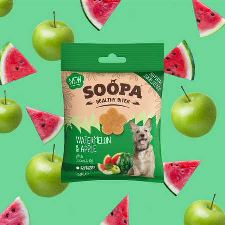 Soopa – Friandises estivales à la Pastèque & Pomme 🍉🍏 (Édition limitée – 50 g)