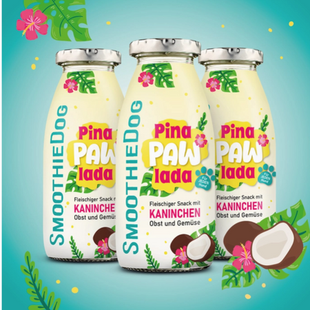 SmoothieDog Pina Paw Lada – Édition Limitée - lapin, panais, poire, banane