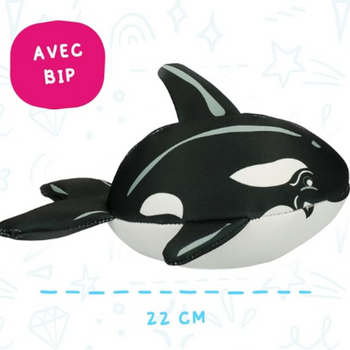 Jouet flottant&rafraichissant pour chien - Wally la baleine