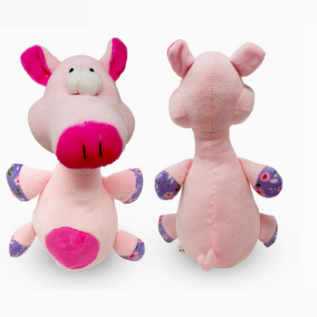 Peluche recyclée cochon foufou