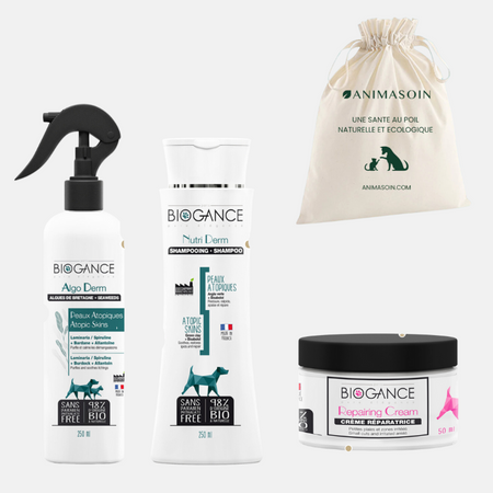 Coffret Soin Epiderme - Irritations cutanées -  chien 🐶